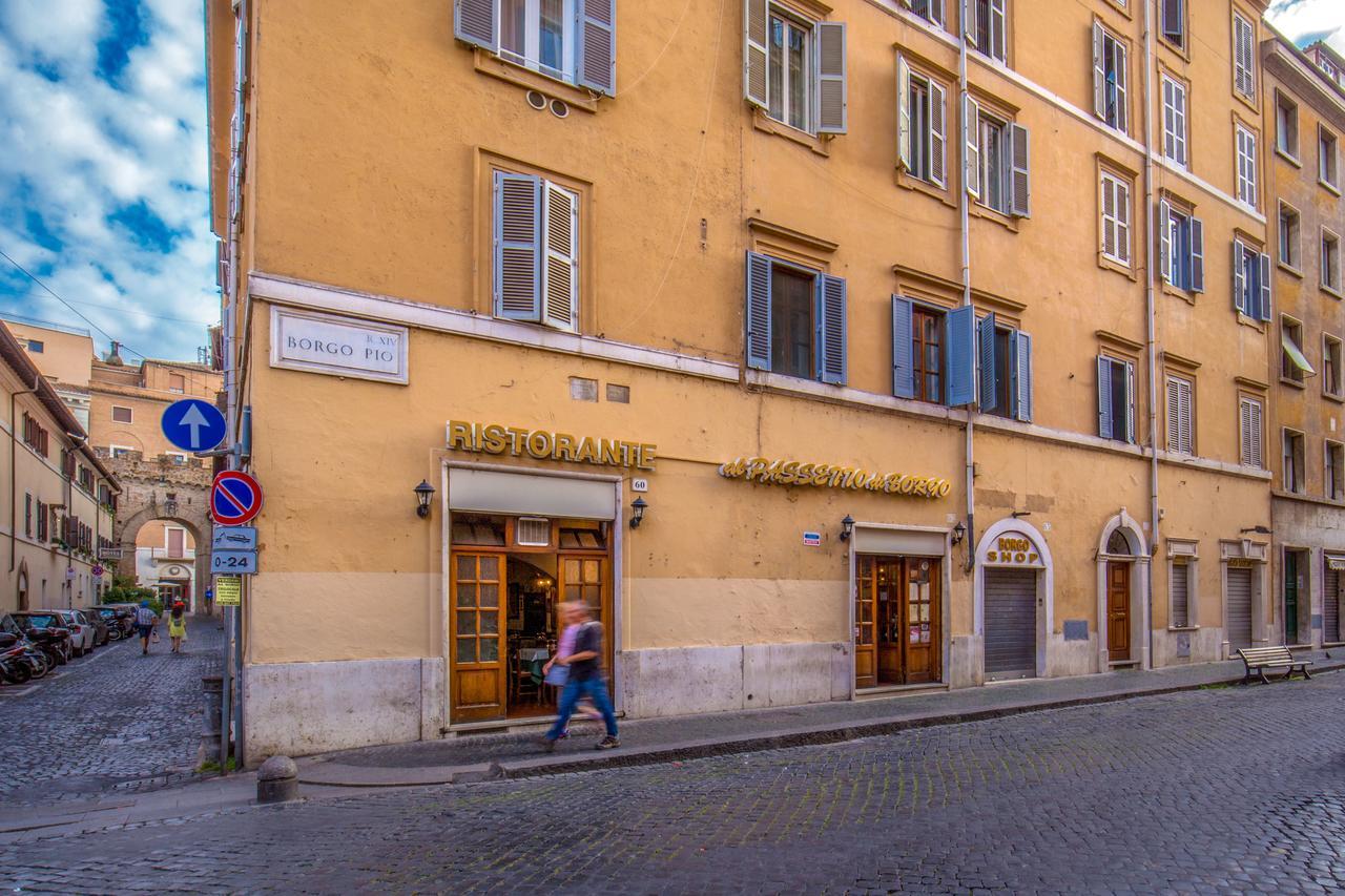 Апартаменты Borgo Pio Charme Рим Экстерьер фото